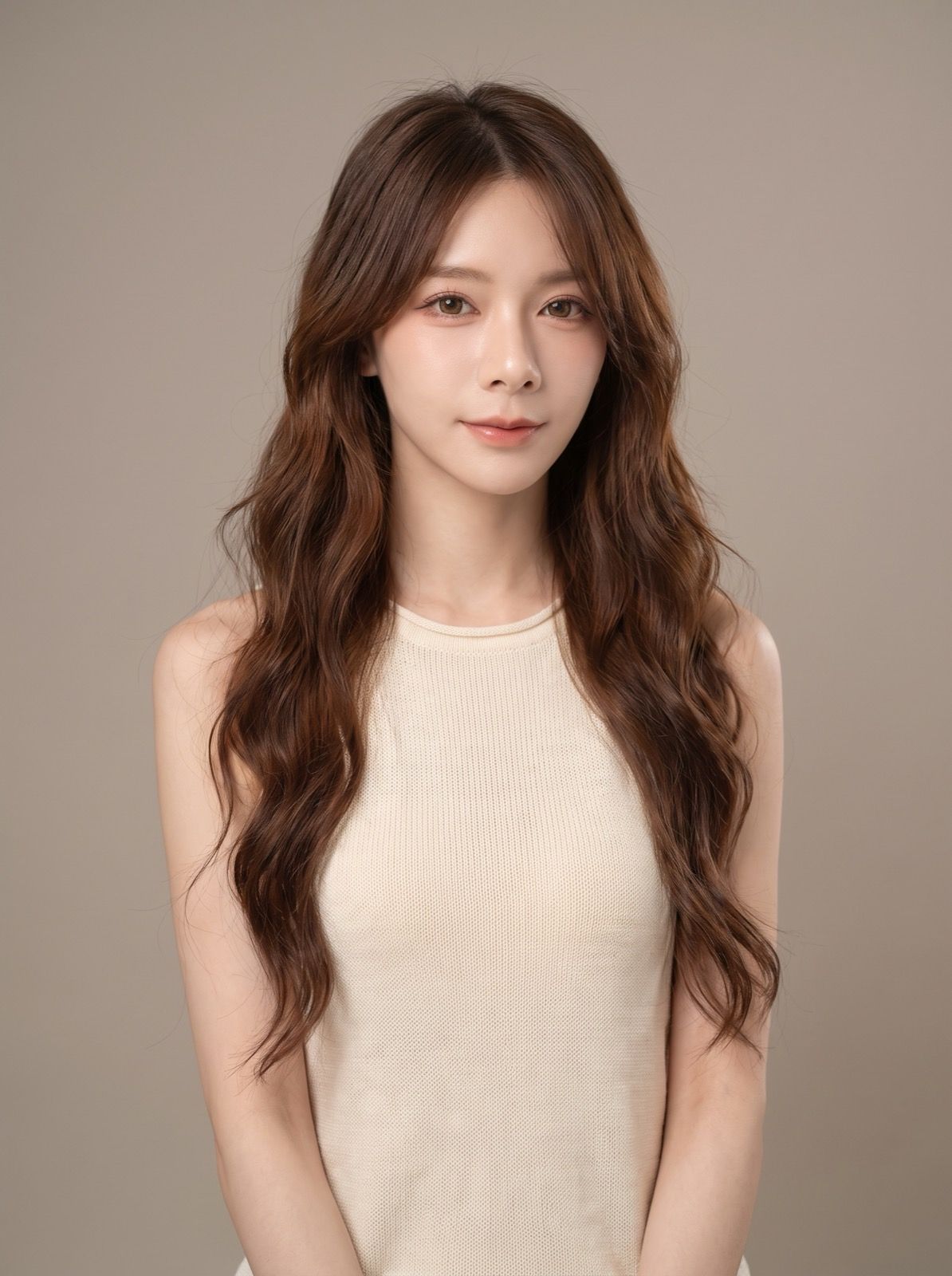 A licensed model portrait in FORMÉ Model Studio.